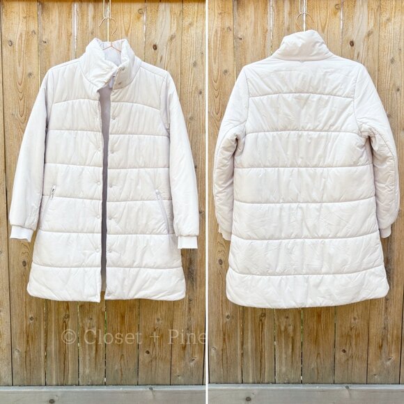 Lululemon Roam Far Wool 3-in-1‎ Jacket Size 8 Heathered Light Chrome - Picture 10 of 17